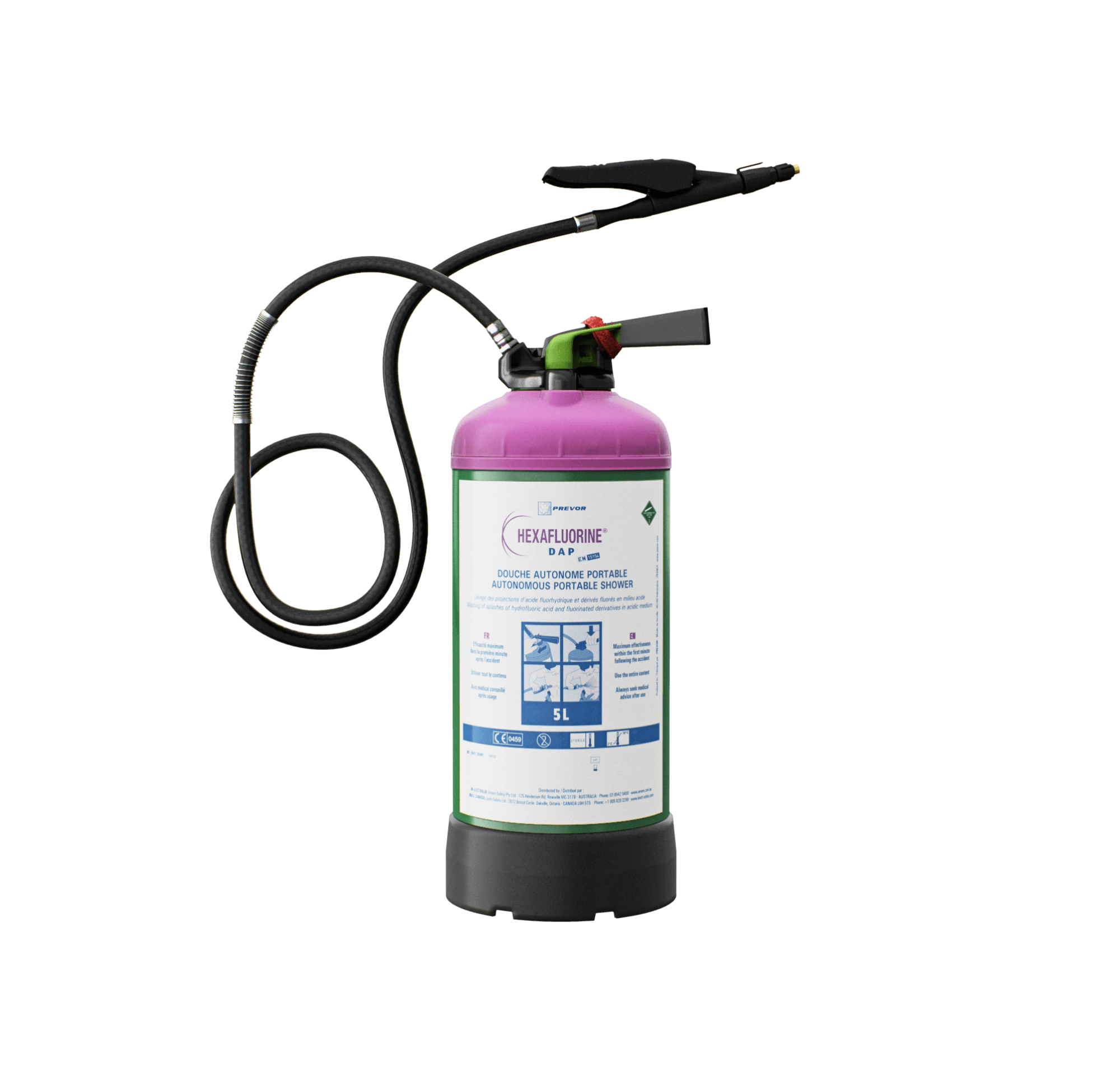 Ducha autónoma DAP Hexafluorine