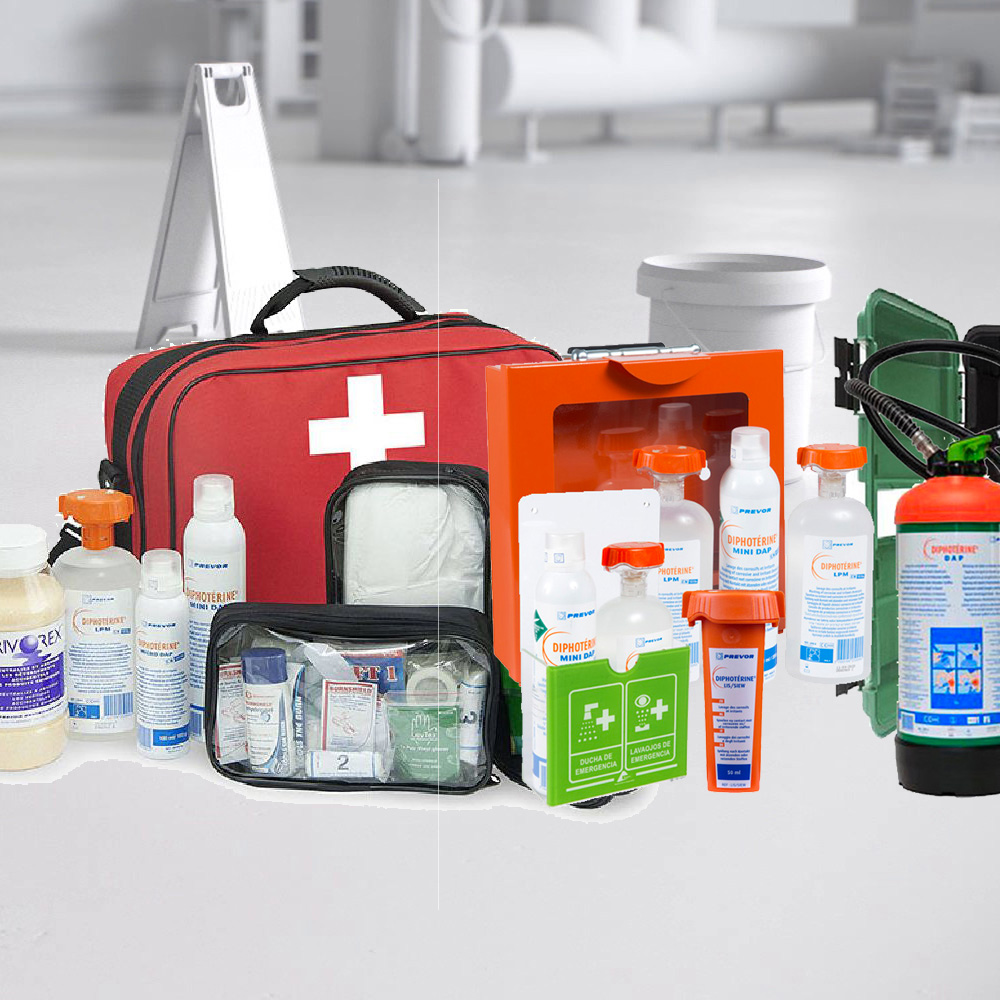 kit de emergencia quimica