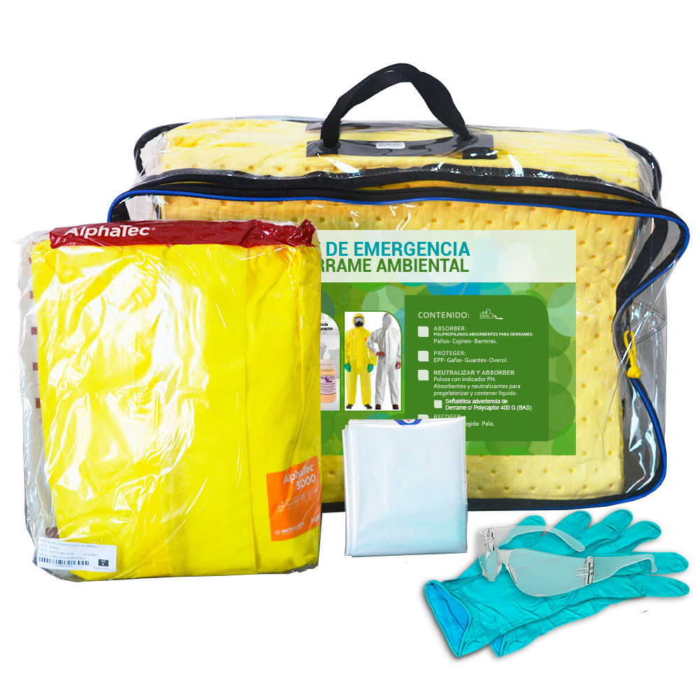 kit emergencia y derrame ambiental q 9l