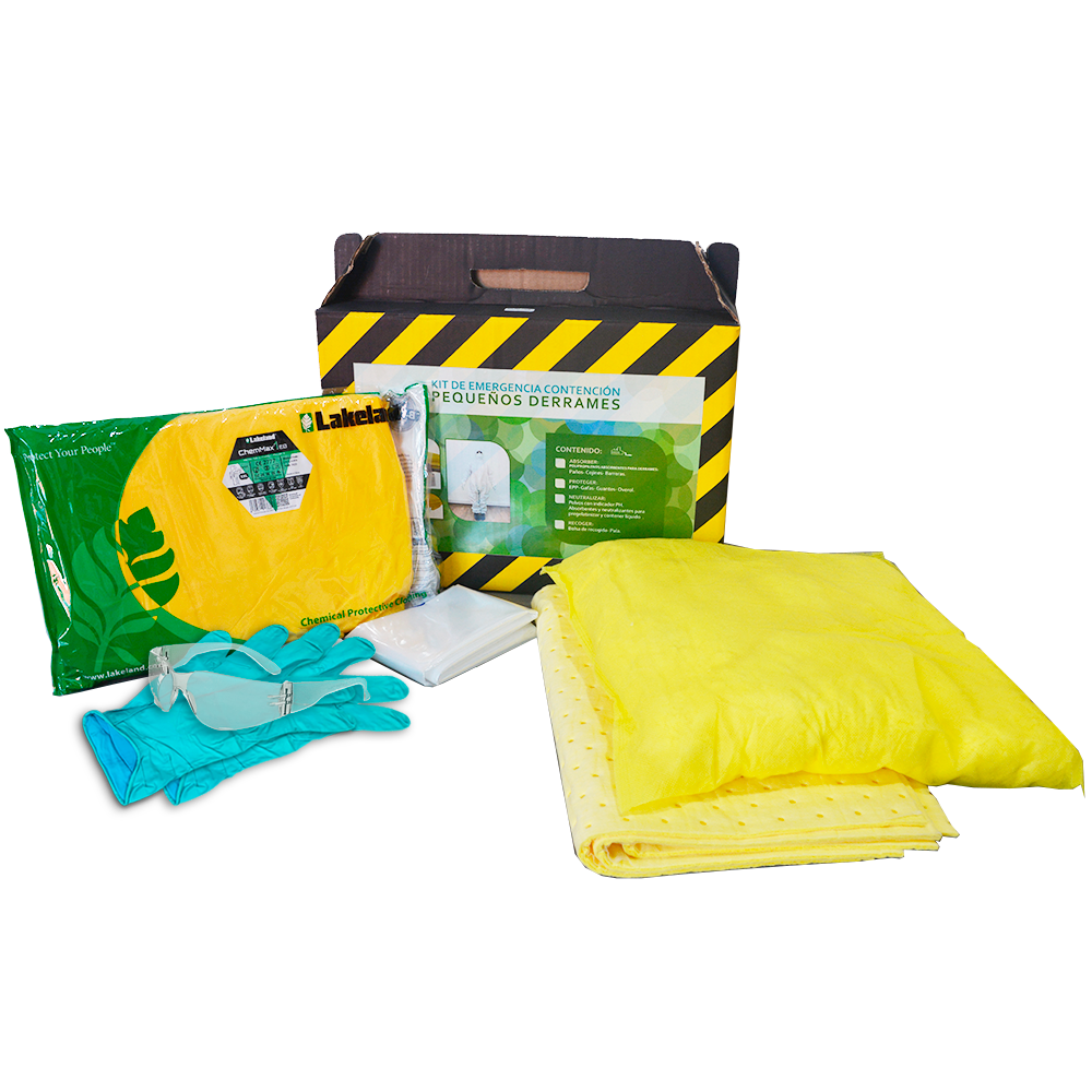 700210 kit derrame emergencia ambiental quimicos 8L