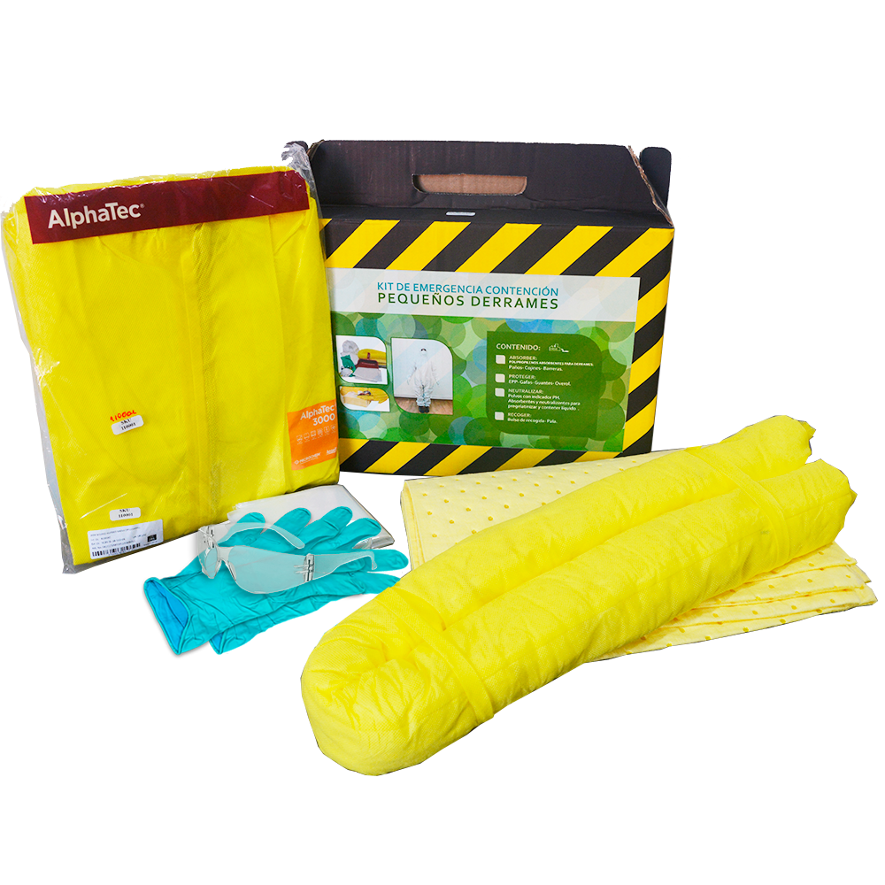 700212 kit de derrame ambiental quimico microchem 3000 6L