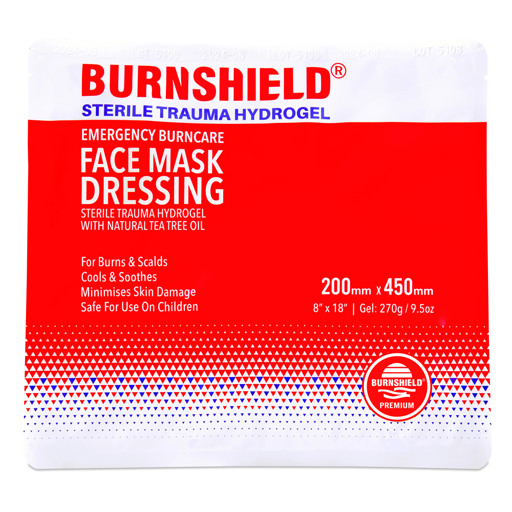 compresa facial burnshield 20x45cm
