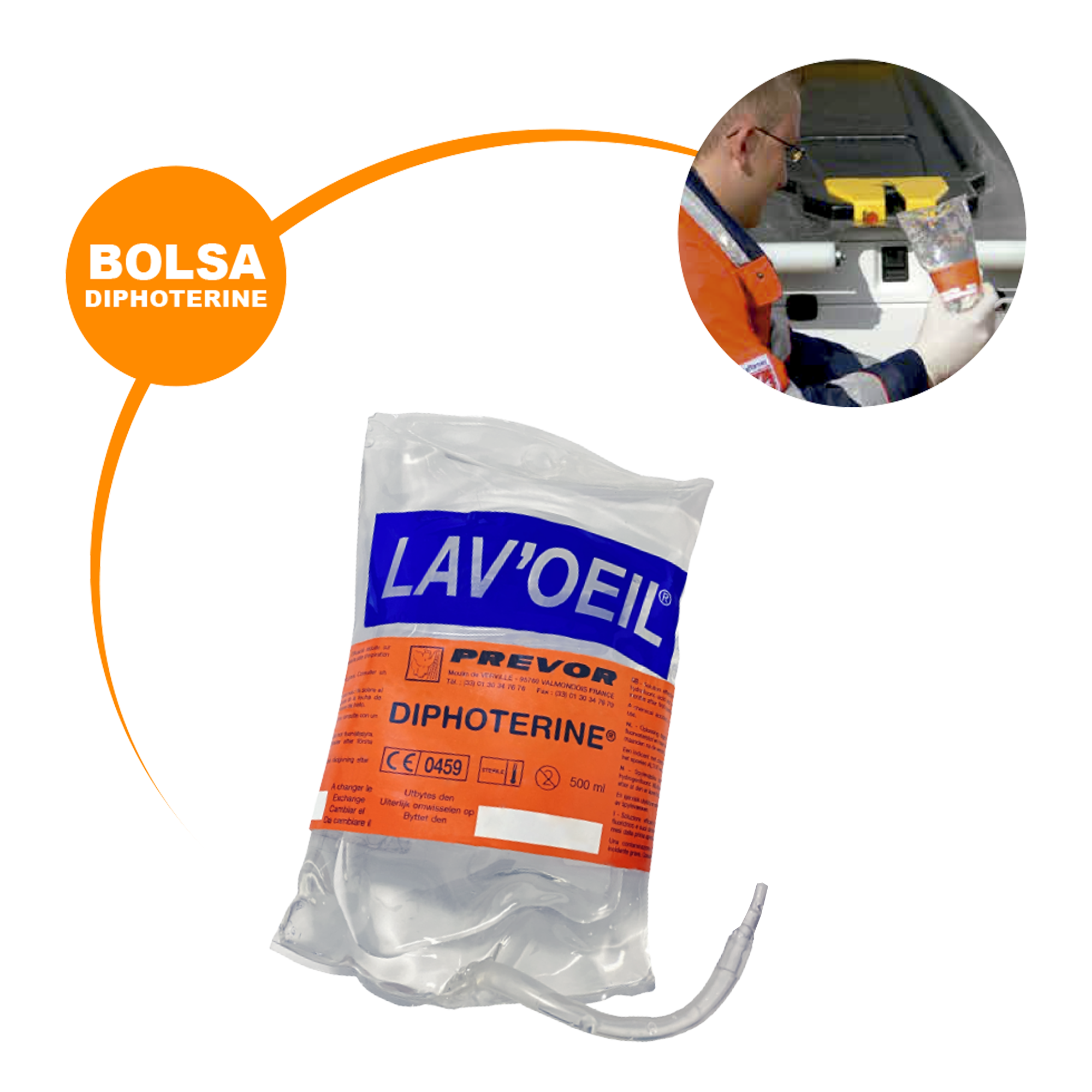 LPD Bolsa Diphoterine®