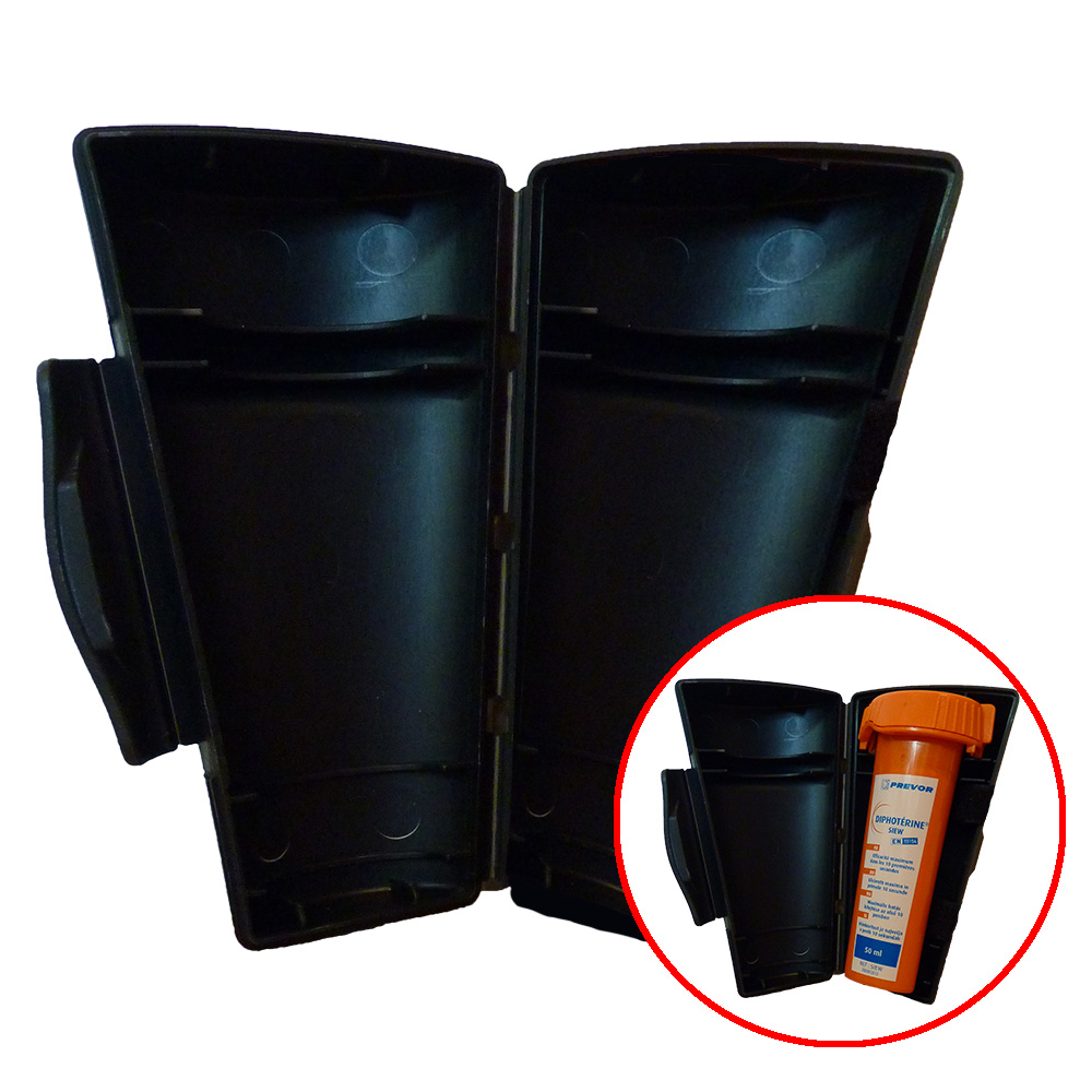 estuche plástico rigido porta lis